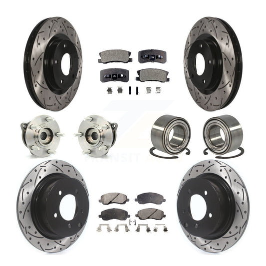 [Avant + Arrière] Kit de Roulement de roue pour Mitsubishi Outlander Sport KBB-107352