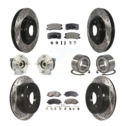 [Avant + Arrière] Kit de Roulement de roue pour Mitsubishi Outlander avec 7 Passenger Seating KBB-107353