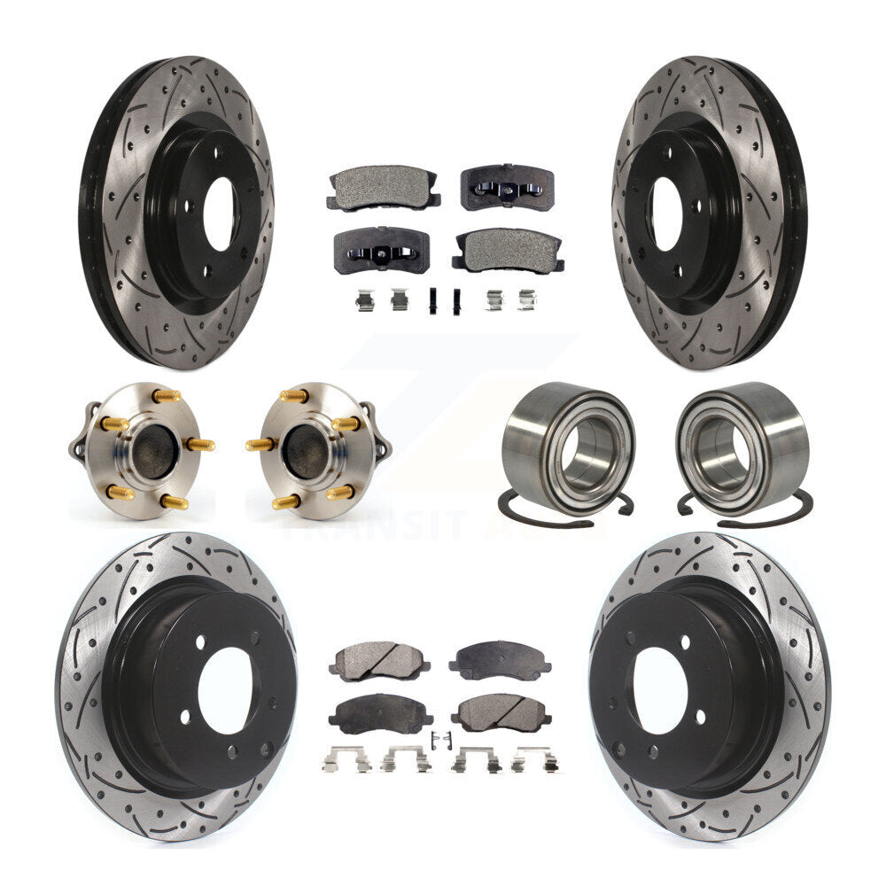 [Avant + Arrière] Kit de Roulement de roue pour Mitsubishi Lancer Outlander Sport KBB-107357