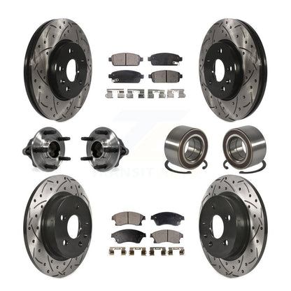 [Avant + Arrière] Kit de Roulement de roue pour Chevrolet Sonic KBB-107367