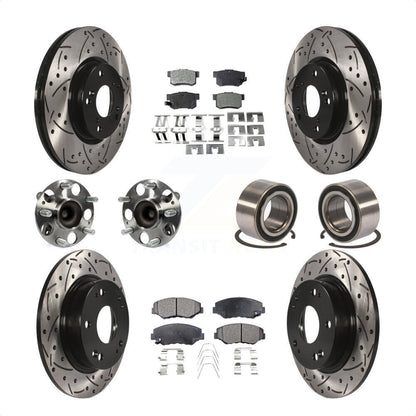 [Avant + Arrière] Kit de Roulement de roue pour Honda Civic KBB-107374 par Transit Auto