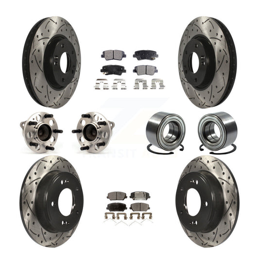 [Avant + Arrière] Kit de Roulement de roue pour Kia Forte Forte5 SX KBB-107385