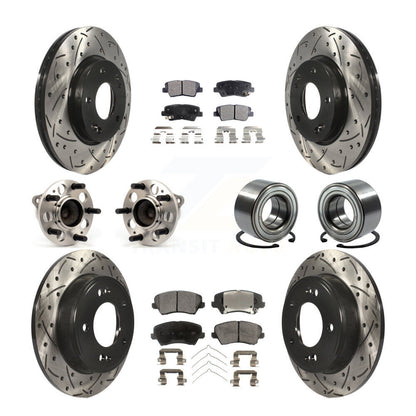 [Avant + Arrière] Kit de Roulement de roue pour Kia Forte Hyundai Elantra GT Forte5 KBB-107388