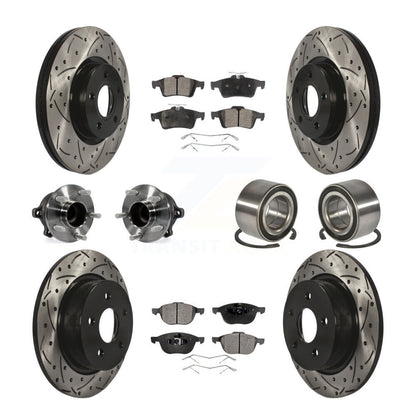[Avant + Arrière] Kit de Roulement de roue pour Ford Escape C-Max sans Parking Assist KBB-107394