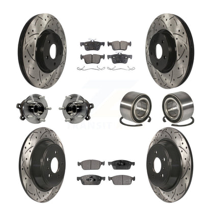 [Avant + Arrière] Kit de Roulement de roue pour Ford Escape Lincoln MKC KBB-107397
