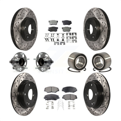 [Avant + Arrière] Kit de Roulement de roue pour Honda Civic KBB-107402 par Transit Auto