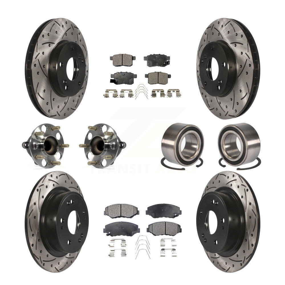 [Avant + Arrière] Kit de Roulement de roue pour Honda Accord KBB-107409