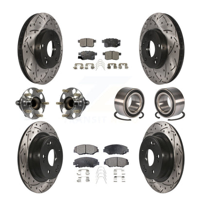 [Avant + Arrière] Kit de Roulement de roue pour Honda Accord KBB-107409