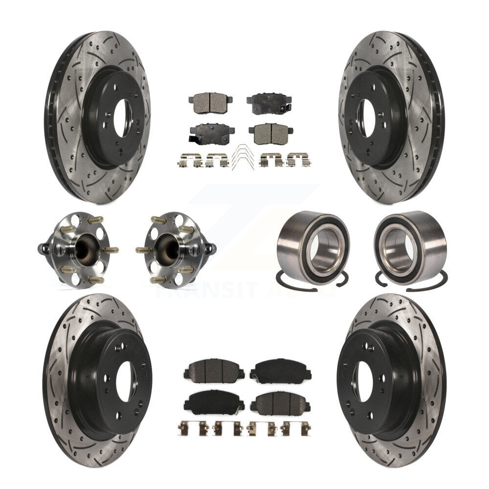 [Avant + Arrière] Kit de Roulement de roue pour Honda Accord KBB-107411