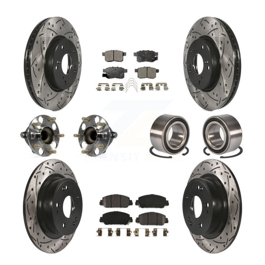 [Avant + Arrière] Kit de Roulement de roue pour Honda Accord KBB-107411