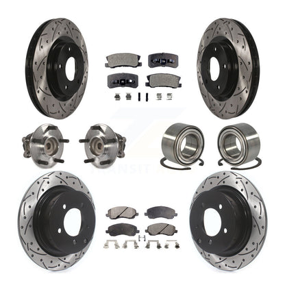 [Avant + Arrière] Kit de Roulement de roue pour Mitsubishi Outlander RVR KBB-107414