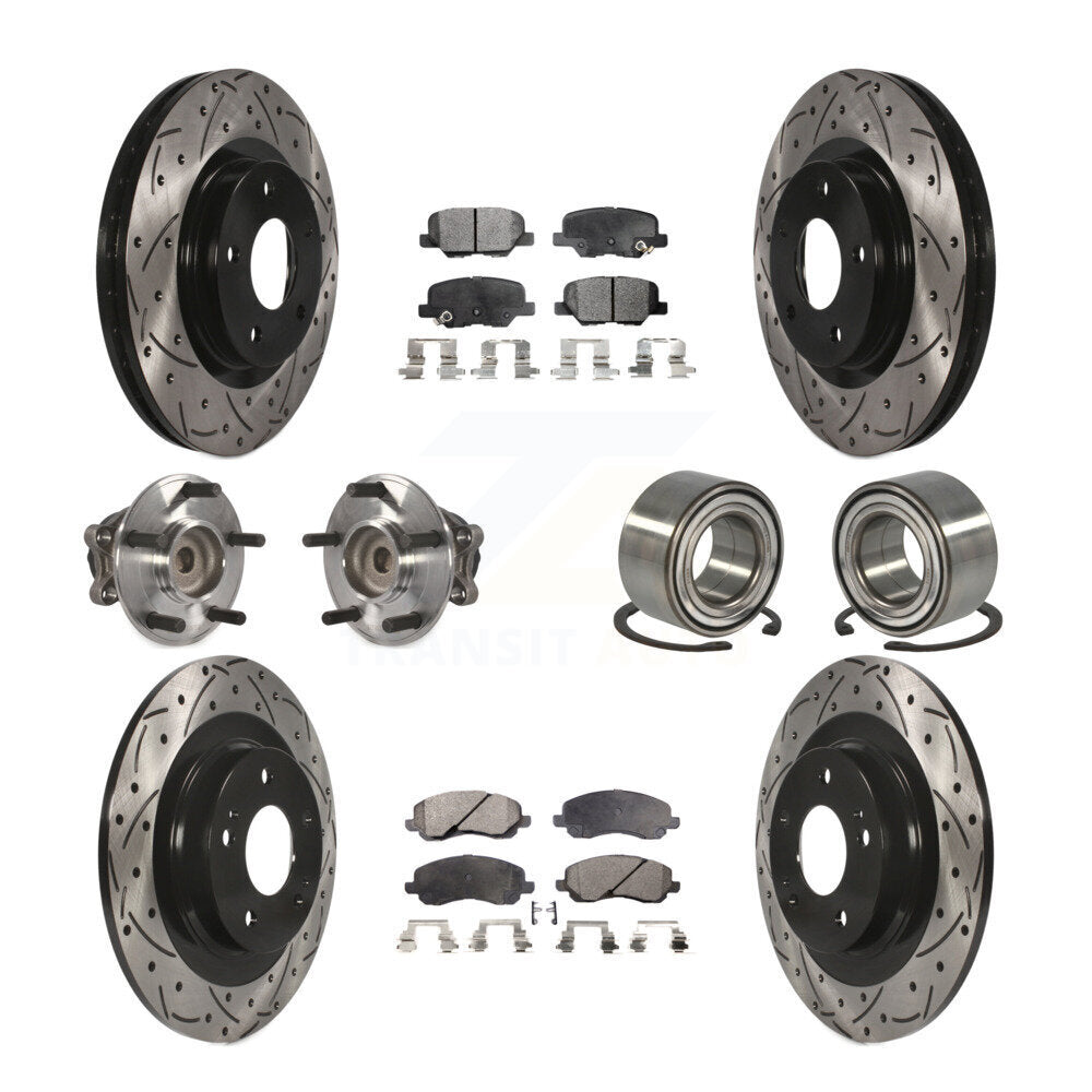 [Avant + Arrière] Kit de Roulement de roue pour Mitsubishi Outlander Sport RVR KBB-107416
