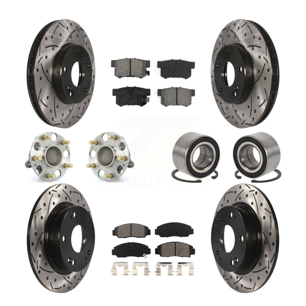 [Avant + Arrière] Kit de Roulement de roue pour Acura CSX KBB-107426