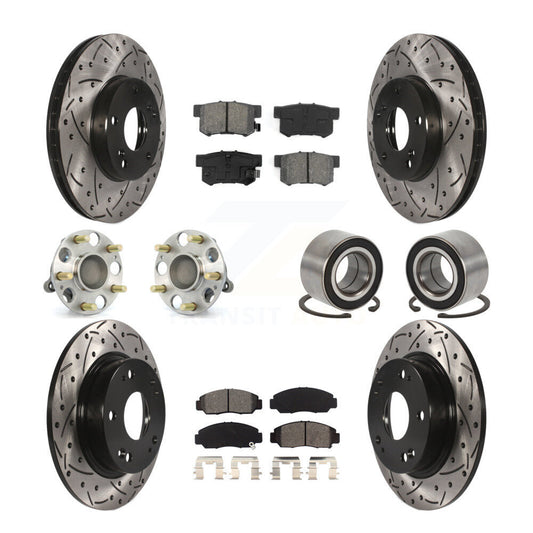[Avant + Arrière] Kit de Roulement de roue pour Acura CSX KBB-107426