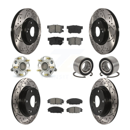 [Avant + Arrière] Kit de Roulement de roue pour Honda Civic Acura CSX KBB-107427