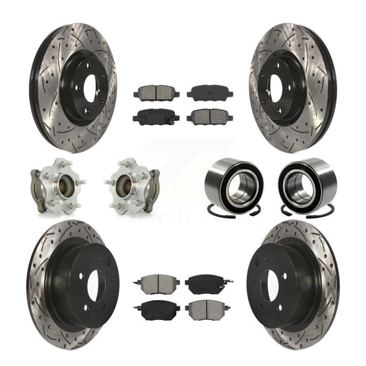 [Avant + Arrière] Kit de Roulement de roue pour Nissan Altima Maxima KBB-107428