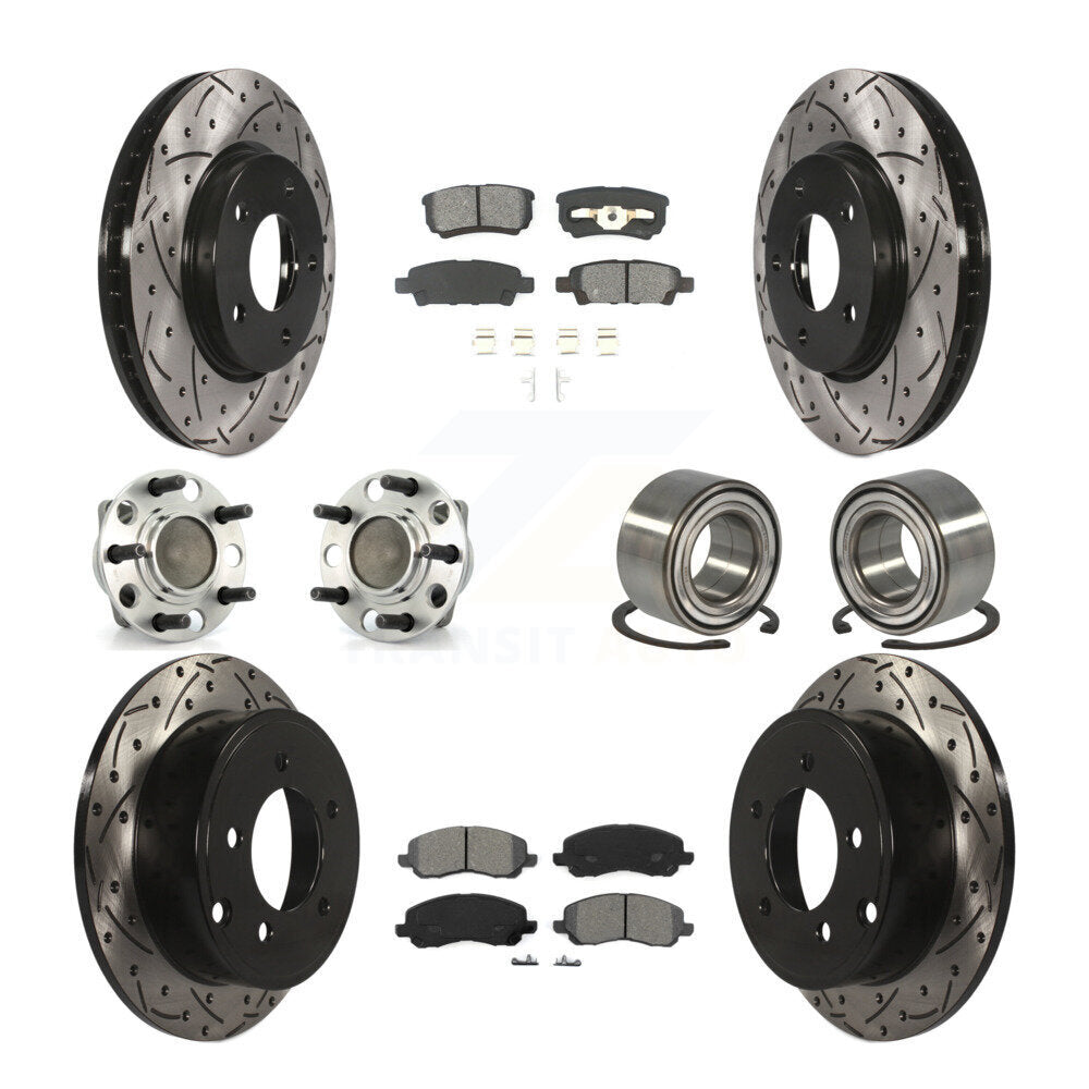 [Avant + Arrière] Kit de Roulement de roue pour Dodge Caliber KBB-107431