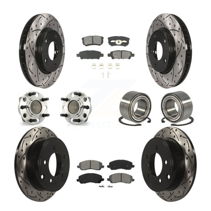[Avant + Arrière] Kit de Roulement de roue pour Dodge Caliber KBB-107431