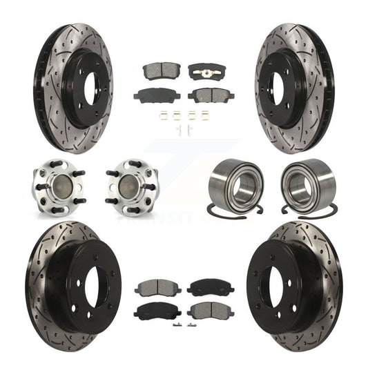 [Avant + Arrière] Kit de Roulement de roue pour Dodge Caliber KBB-107431