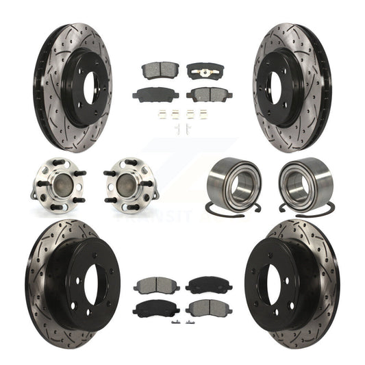 [Avant + Arrière] Kit de Roulement de roue pour Dodge Caliber KBB-107433