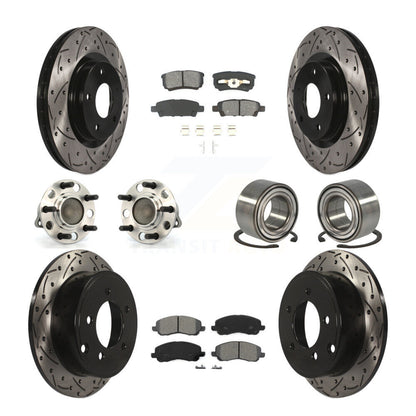 [Avant + Arrière] Kit de Roulement de roue pour Jeep Patriot Compass Dodge Caliber KBB-107434