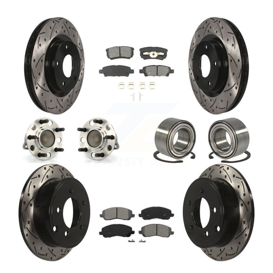 [Avant + Arrière] Kit de Roulement de roue pour Jeep Patriot Compass Dodge Caliber KBB-107434