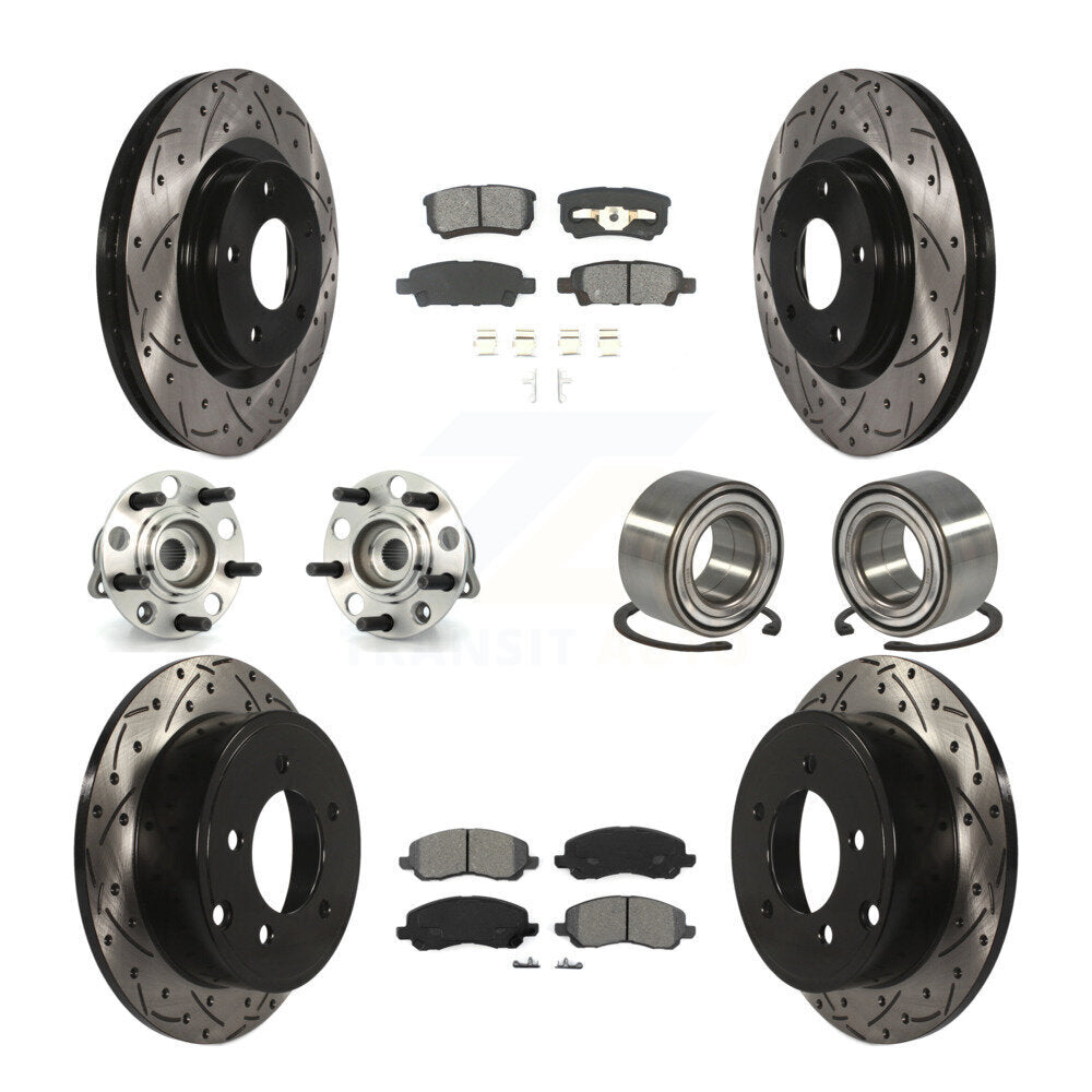 [Avant + Arrière] Kit de Roulement de roue pour Jeep Patriot Compass Dodge Caliber KBB-107436