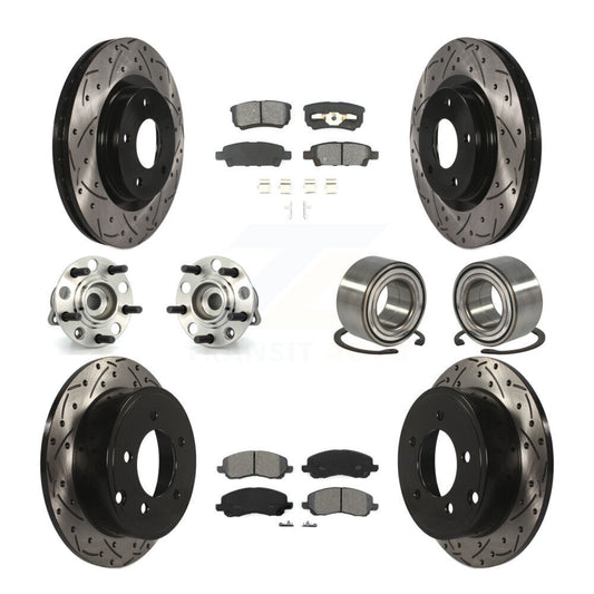 [Avant + Arrière] Kit de Roulement de roue pour Jeep Patriot Compass Dodge Caliber KBB-107436
