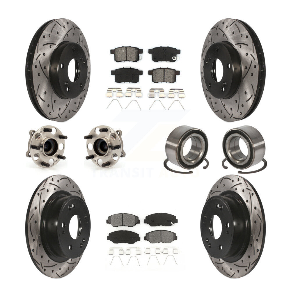 [Avant + Arrière] Kit de Roulement de roue pour Honda Accord KBB-107442