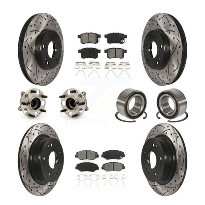 [Avant + Arrière] Kit de Roulement de roue pour Honda Accord KBB-107442