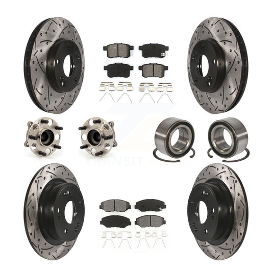[Avant + Arrière] Kit de Roulement de roue pour Honda Accord KBB-107442