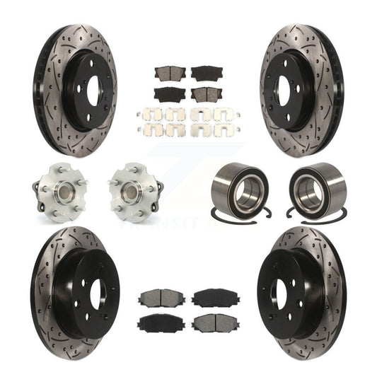 [Avant + Arrière] Kit de Roulement de roue pour 2010 Lexus HS250h KBB-107444
