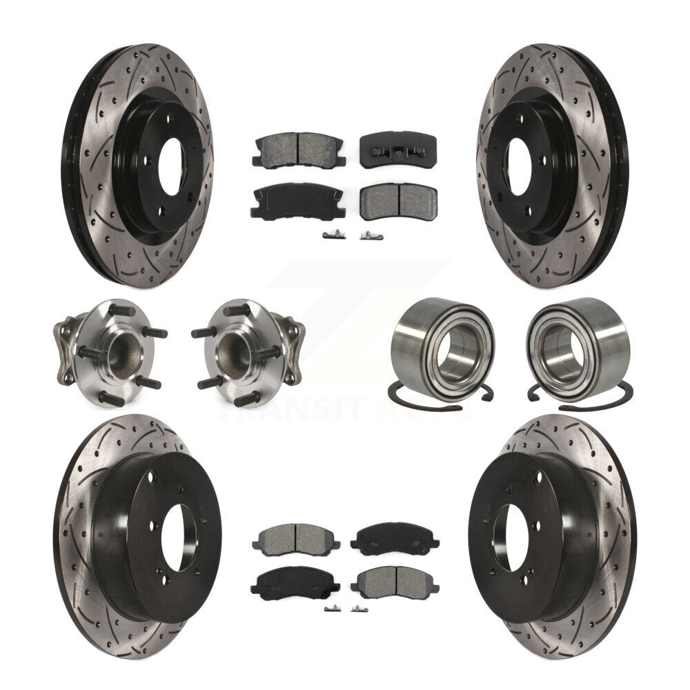 [Avant + Arrière] Kit de Roulement de roue pour Mitsubishi Outlander KBB-107447