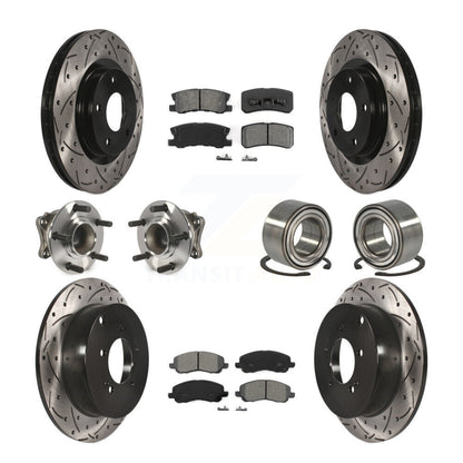 [Avant + Arrière] Kit de Roulement de roue pour Mitsubishi Outlander KBB-107447