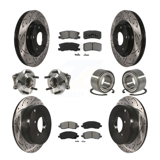 [Avant + Arrière] Kit de Roulement de roue pour Mitsubishi Outlander KBB-107447