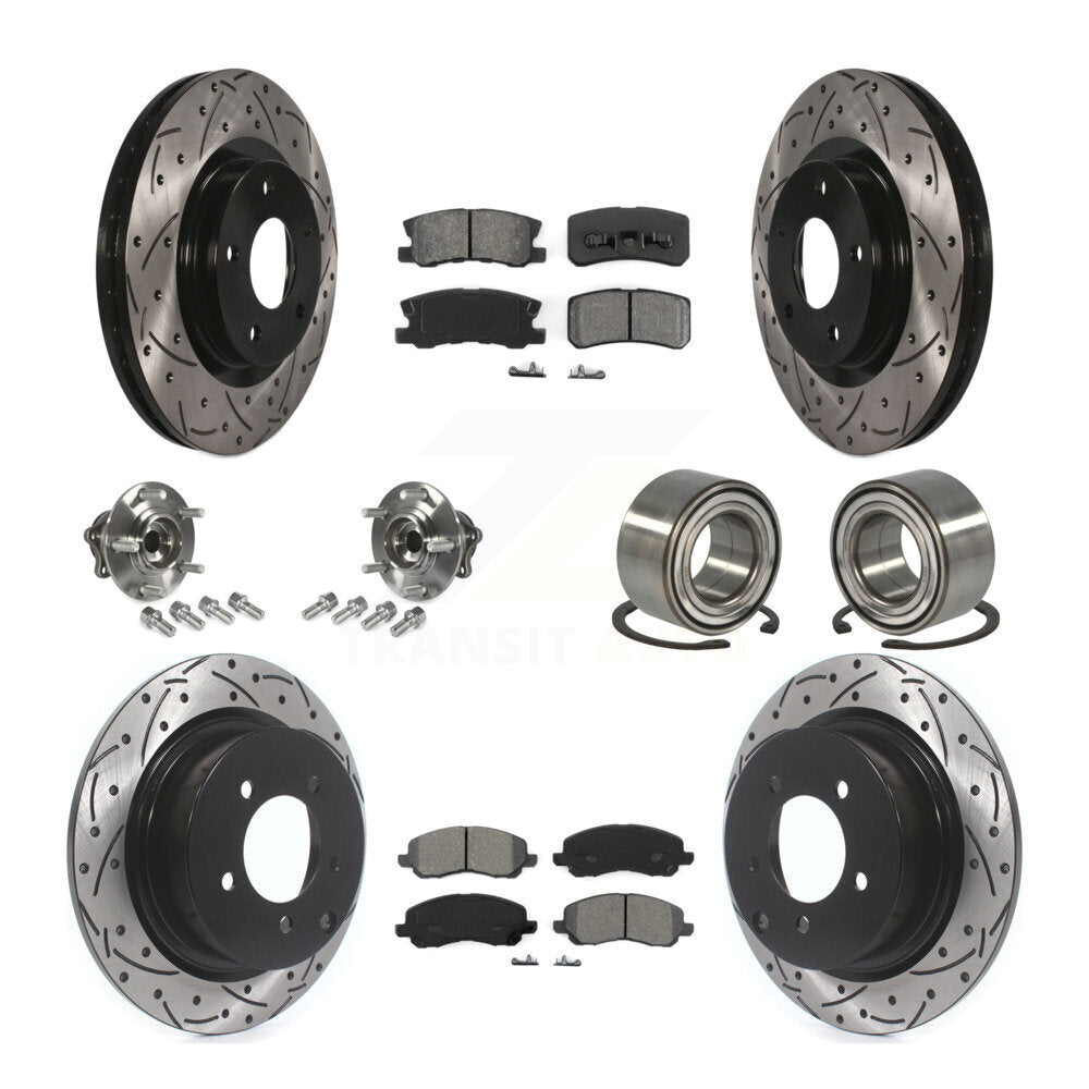 [Avant + Arrière] Kit de Roulement de roue pour Mitsubishi Outlander RVR KBB-107448