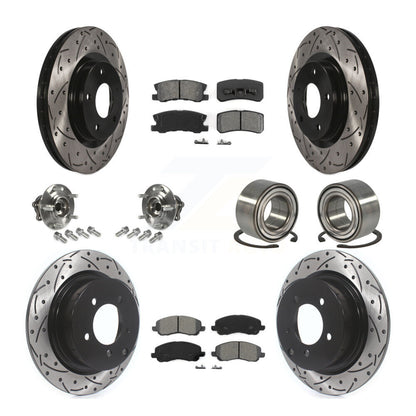 [Avant + Arrière] Kit de Roulement de roue pour Mitsubishi Outlander RVR KBB-107448