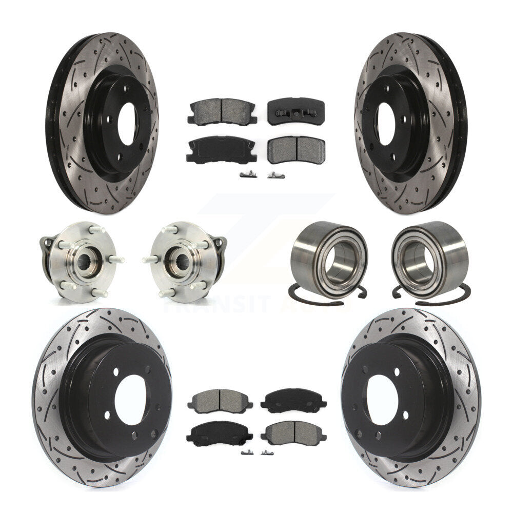 [Avant + Arrière] Kit de Roulement de roue pour Mitsubishi Outlander Sport KBB-107451