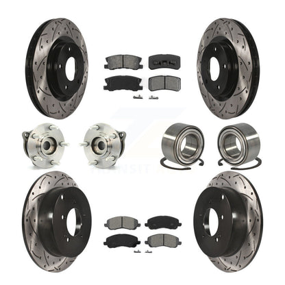 [Avant + Arrière] Kit de Roulement de roue pour Mitsubishi Outlander avec 7 Passenger Seating KBB-107452