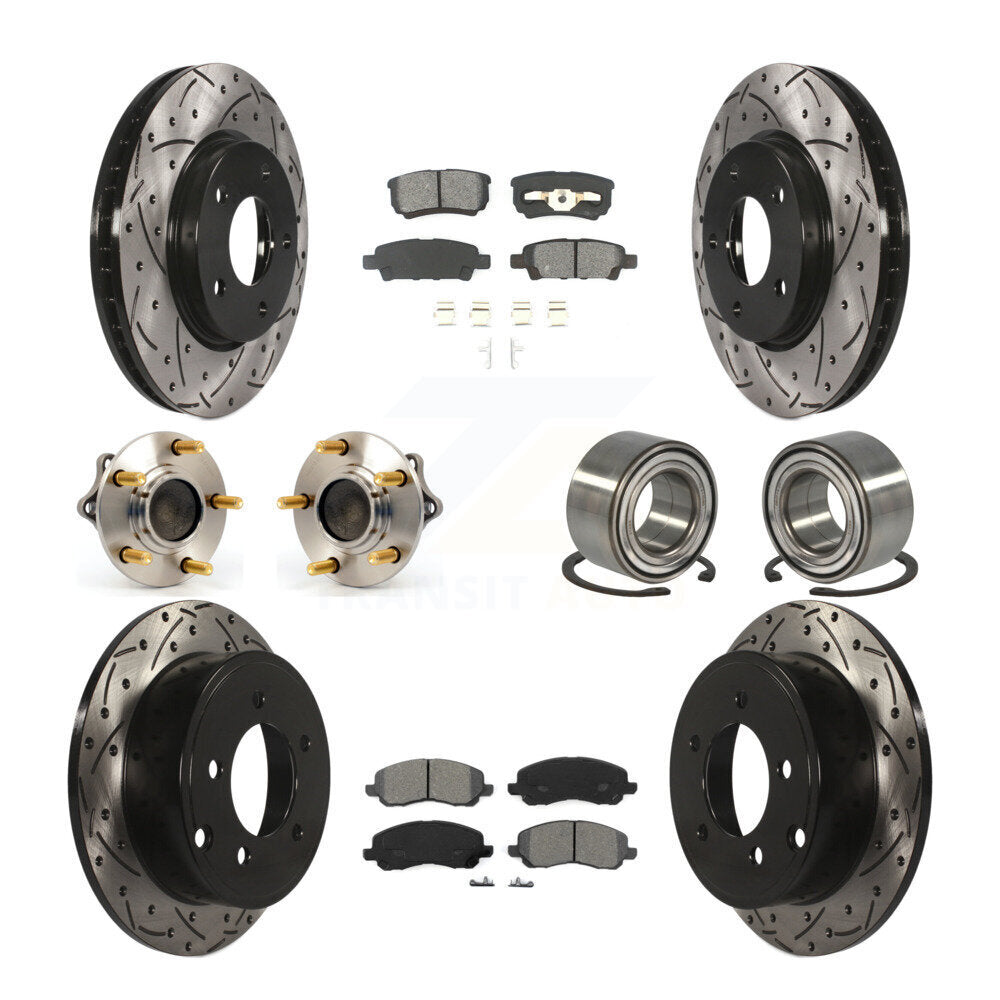 [Avant + Arrière] Kit de Roulement de roue pour Mitsubishi Lancer KBB-107454