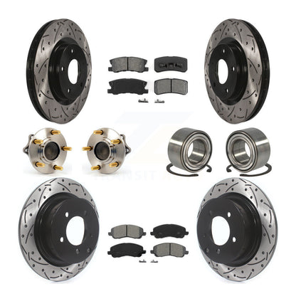 [Avant + Arrière] Kit de Roulement de roue pour Mitsubishi Lancer Outlander Sport KBB-107456