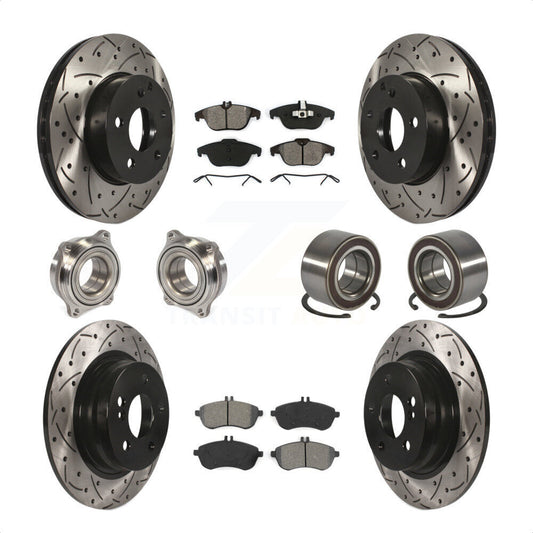 [Avant + Arrière] Kit de Roulement de roue pour Mercedes-Benz C300 KBB-107462 par Transit Auto