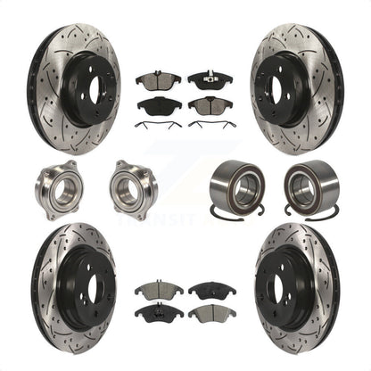 [Avant + Arrière] Kit de Roulement de roue pour Mercedes-Benz E350 C300 C350 KBB-107464 par Transit Auto