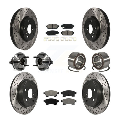 [Avant + Arrière] Kit de Roulement de roue pour Chevrolet Sonic KBB-107466