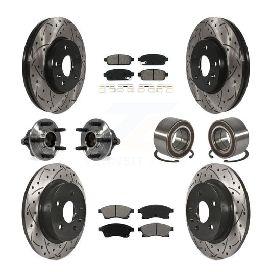 [Avant + Arrière] Kit de Roulement de roue pour Chevrolet Sonic KBB-107466