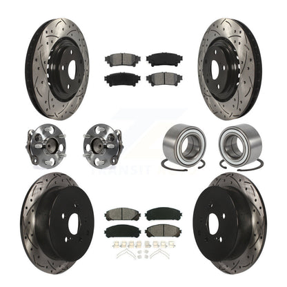 [Avant + Arrière] Kit de Roulement de roue pour 2011-2020 Toyota Sienna FWD KBB-107476