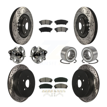 [Avant + Arrière] Kit de Roulement de roue pour 2011-2020 Toyota Sienna AWD KBB-107479