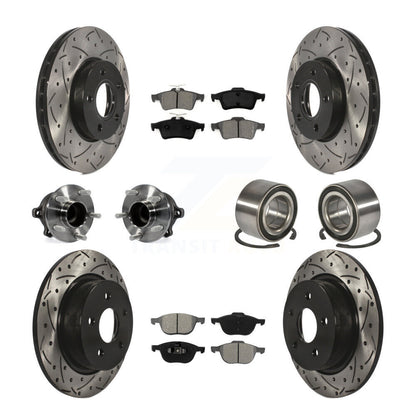 [Avant + Arrière] Kit de Roulement de roue pour Ford C-Max sans Parking Assist KBB-107484