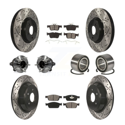 [Avant + Arrière] Kit de Roulement de roue pour Ford Escape Lincoln MKC KBB-107486