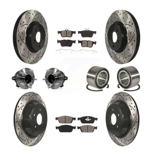 [Avant + Arrière] Kit de Roulement de roue pour Ford Escape Lincoln MKC KBB-107486